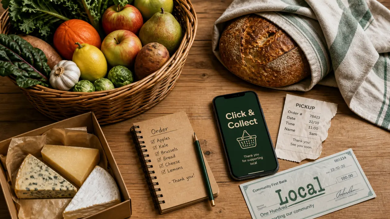 Magasiner local : Click & Collect et livraison locale, fruits et légumes de saison