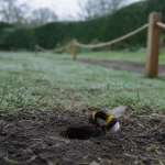 Nid de bourdon dans la terre : que faire, bourdon près du trou