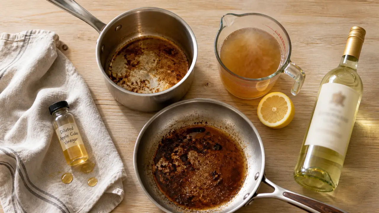 Par quoi remplacer le vin blanc : bouillon chaud, citron et vinaigre en cuisine