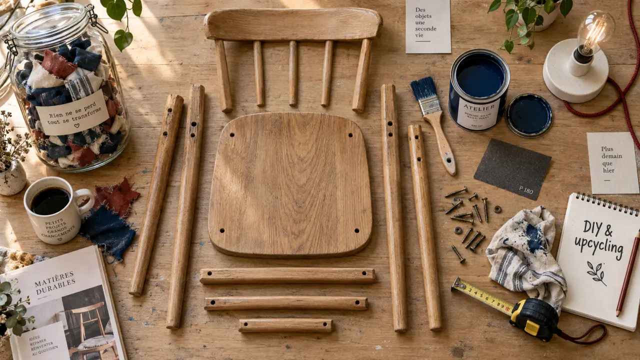 DIY c est quoi : réparation et upcycling maison
