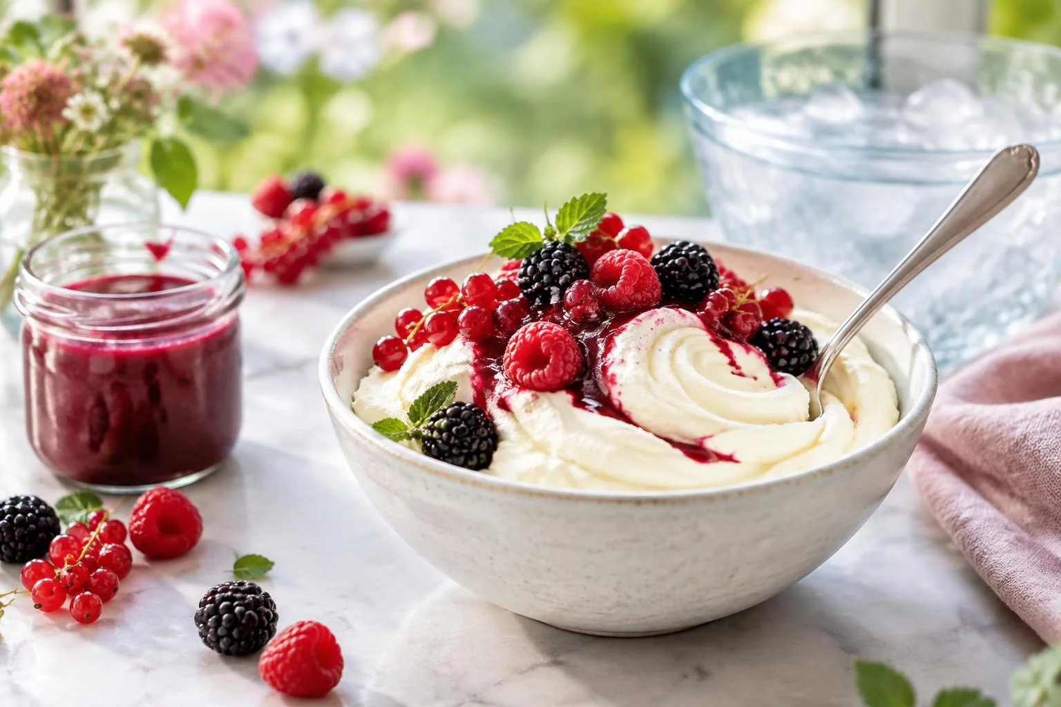 Chantilly aux fruits du jardin : 3 gestes anti-grain